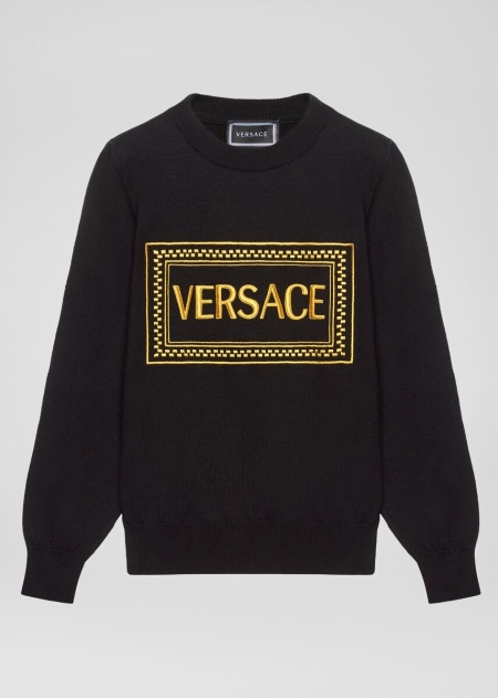 Pulovere Versace Versace 90s Vintage Logo Baieti | DFJNUAQ-71